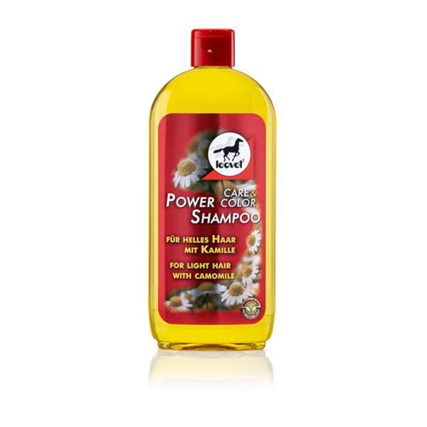 Leovet Power Shampo  mit Kamille für helle Pferde 500 ml