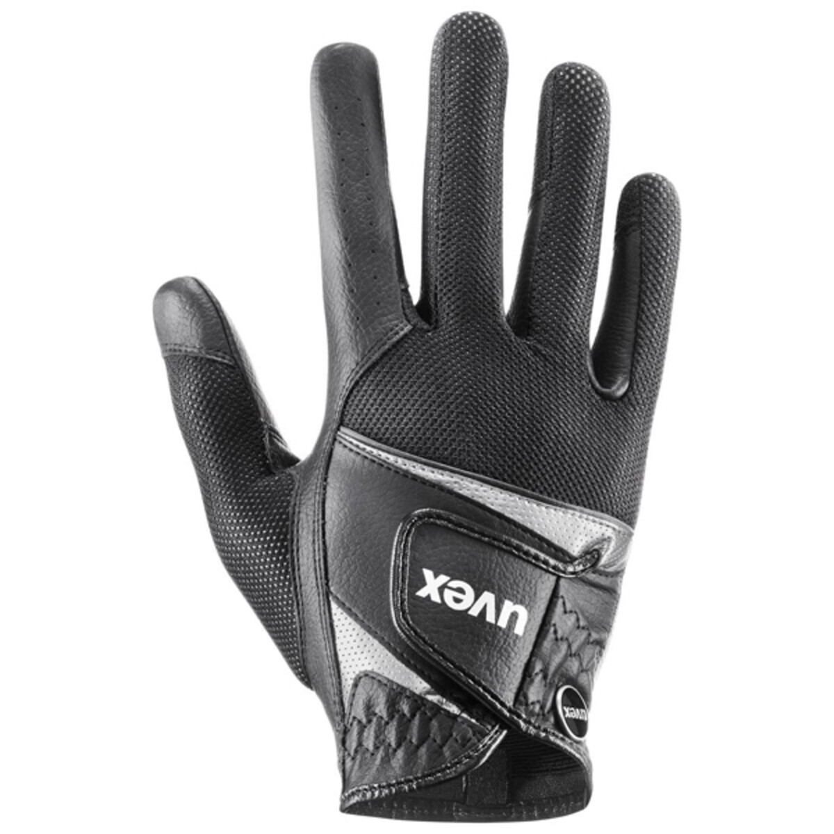 Uvex Reithandschuhe Sumair black-silver 7.5