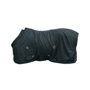 Kentucky Stalldecke Cotton sheet Schwarz 155 cm