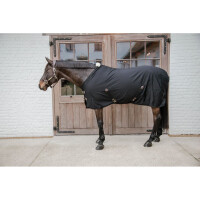 Kentucky Stalldecke Cotton sheet Schwarz 155 cm