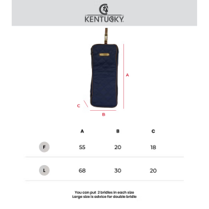 Kentucky Trensentasche Navy L