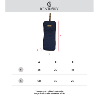 Kentucky Trensentasche Navy L