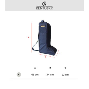 Kentucky Stiefeltasche Navy