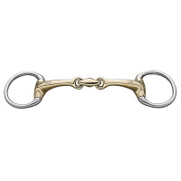 Sprenger Dynamic RS Olivenkopf Unterlegtrense 14 mm doppelt gebrochen - Sensogan, 12,5 cm Weite