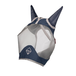 LeMieux Fliegenmaske ArmourShield Pro Half navy-grey S