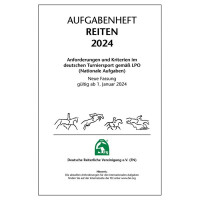 Aufgabenheft Reiten 2024 Nationale Aufgaben Inhalt