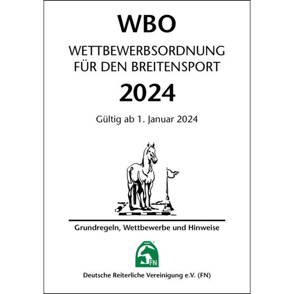 Wettbewerbsordnung für den Breitensport 2024 Inhalt