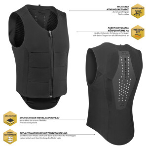 Komperdell Rückenprotektor Ballistic Flex Fit Regular M
