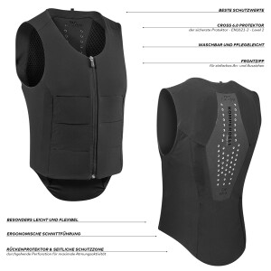 Komperdell Rückenprotektor Ballistic Flex Fit Regular L