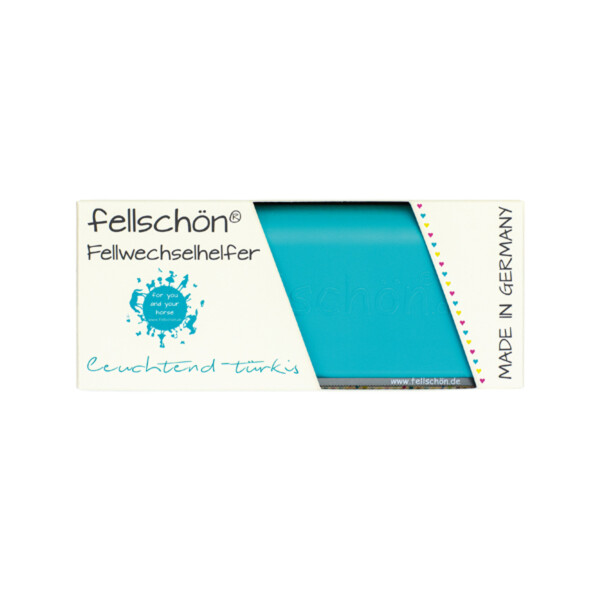 fellschön© Bürste leuchtend-türkis