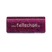 fellschön© Bürste exclusive glitzer-pink