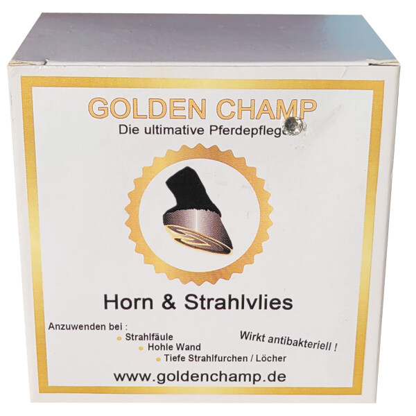 Golden Champ Horn & Strahlvlies 10 Stück
