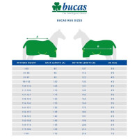 Bucas Outdoordecke Freedom Turnout 300 g navy/silver 85 cm