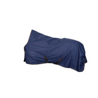 Bucas Outdoordecke Irish Turnout Light High Neck navy/gold 155 cm