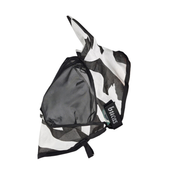 Bucas Fliegenmaske Buzz-Off Deluxe Zebra XS