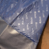 Bucas Outdoordecke Freedom Turnout Light High Neck navy/silver 155 cm