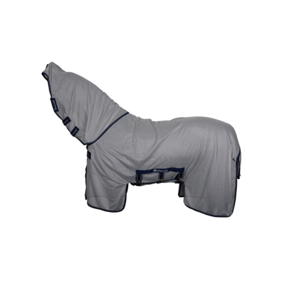 Bucas Fliegendecke Buzz-Off X Big Neck silver 155 cm