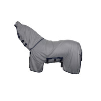 Bucas Fliegendecke Buzz-Off X Big Neck silver 155 cm