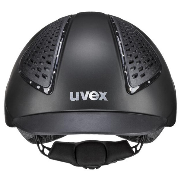 Uvex Reithelm Exxential II Glamour black mat M-L
