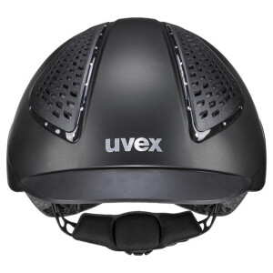 Uvex Reithelm Exxential II Glamour black mat M-L