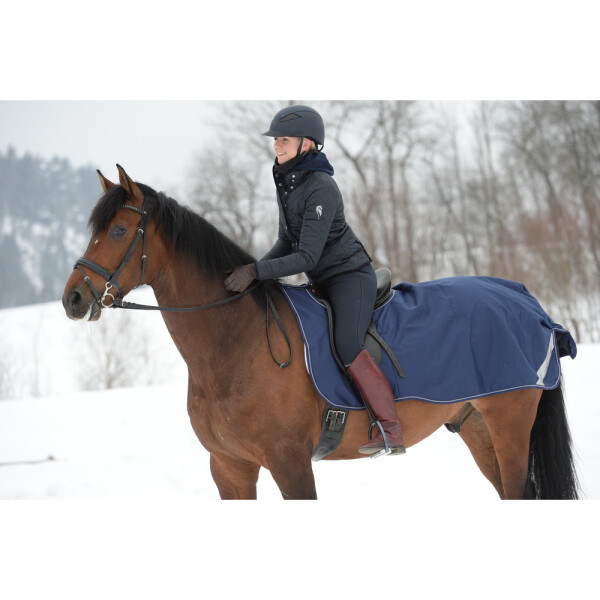 Bucas Ausreitdecke Freedom Riding Rug 50 g navy 145 cm