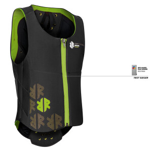 Komperdell Rückenprotektor Ballistic Vest Junior black-green 152