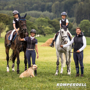Komperdell Rückenprotektor Ballistic Flex Fit Slim black-silver XXS