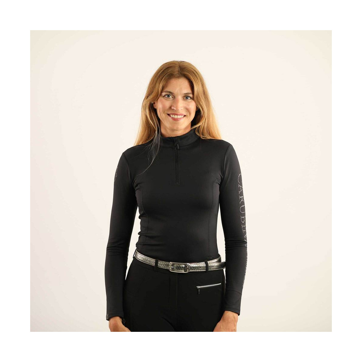 Carubina Damen Funktionsshirt Caporto Sparkle