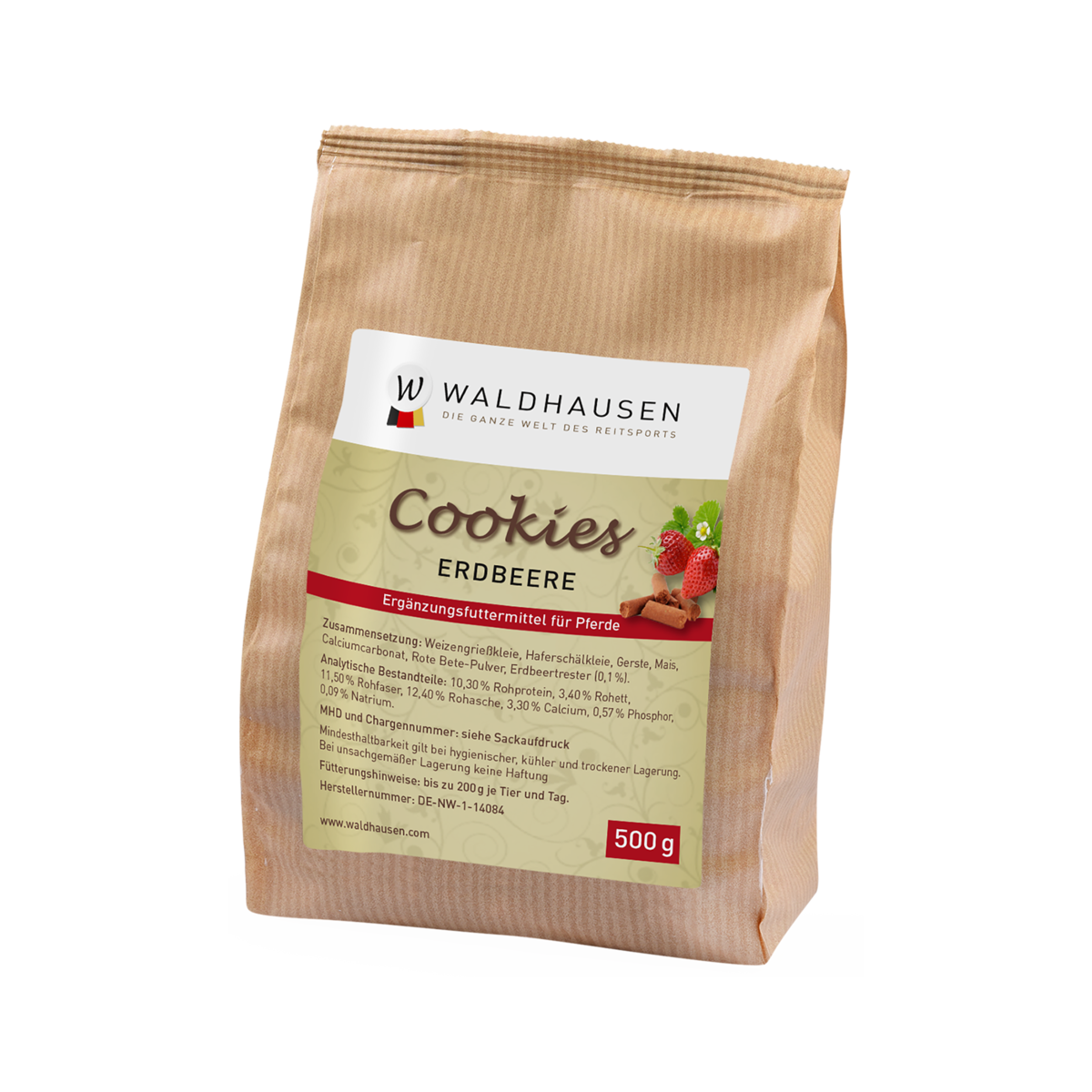 Waldhausen Cookies Erdbeer, 500 g