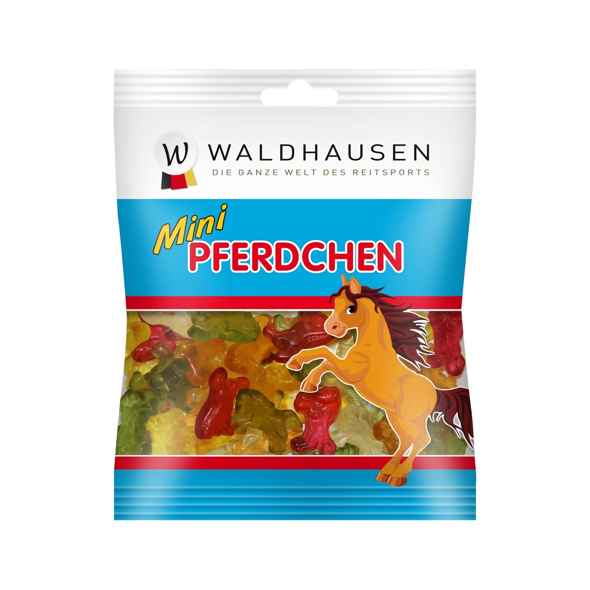 Waldhausen Fruchtgummi Mini Pferdchen, 100g