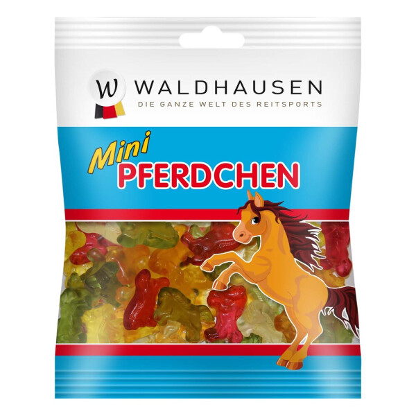 Waldhausen Fruchtgummi Mini Pferdchen, 100g