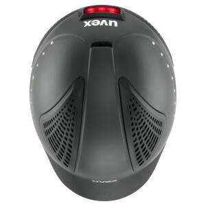 Uvex Reithelm Exxential II LED anthracite S-M