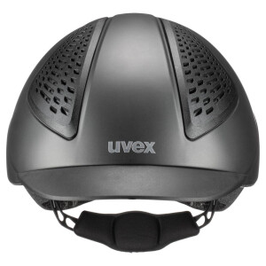 Uvex Reithelm Exxential II LED anthracite S-M
