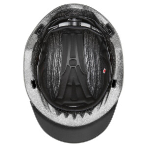Uvex Reithelm Exxential II LED anthracite S-M