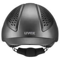 Uvex Reithelm Exxential II LED anthracite S-M