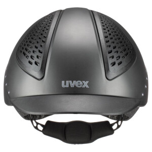 Uvex Reithelm Exxential II LED anthracite M-L