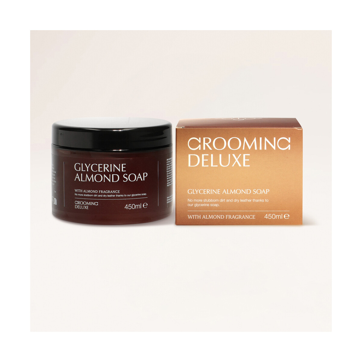 Grooming Deluxe Lederseife Glycerine Almond Soap 450 ml