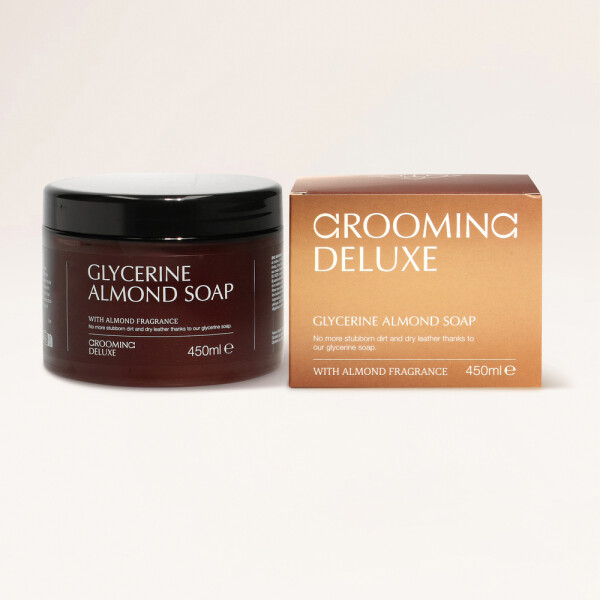 Grooming Deluxe Lederseife Glycerine Almond Soap 450 ml