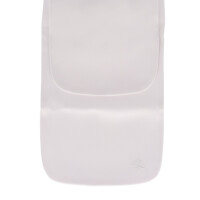 QHP Plastron Novah White/black M