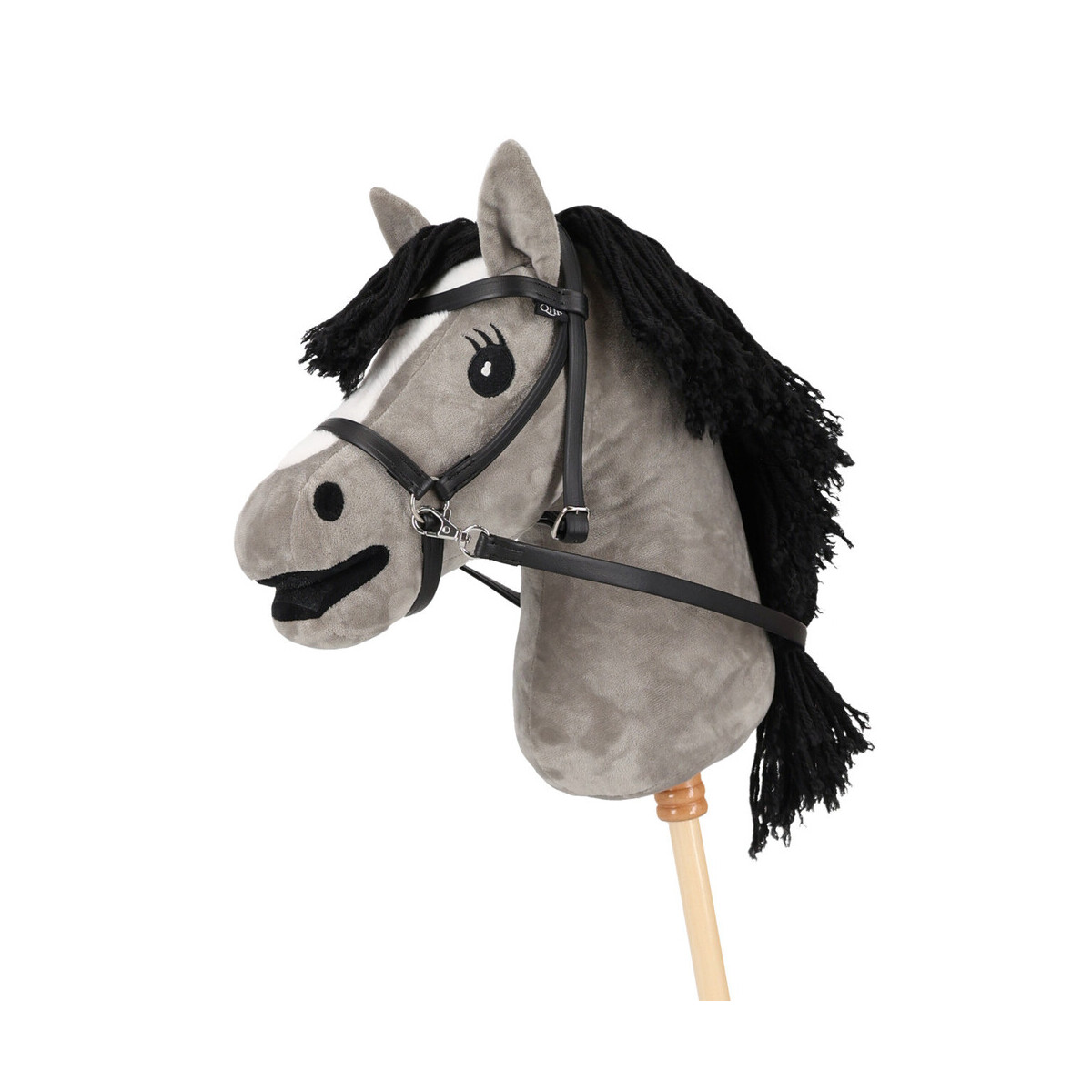 QHP Bitless bridle Hobby horse Black
