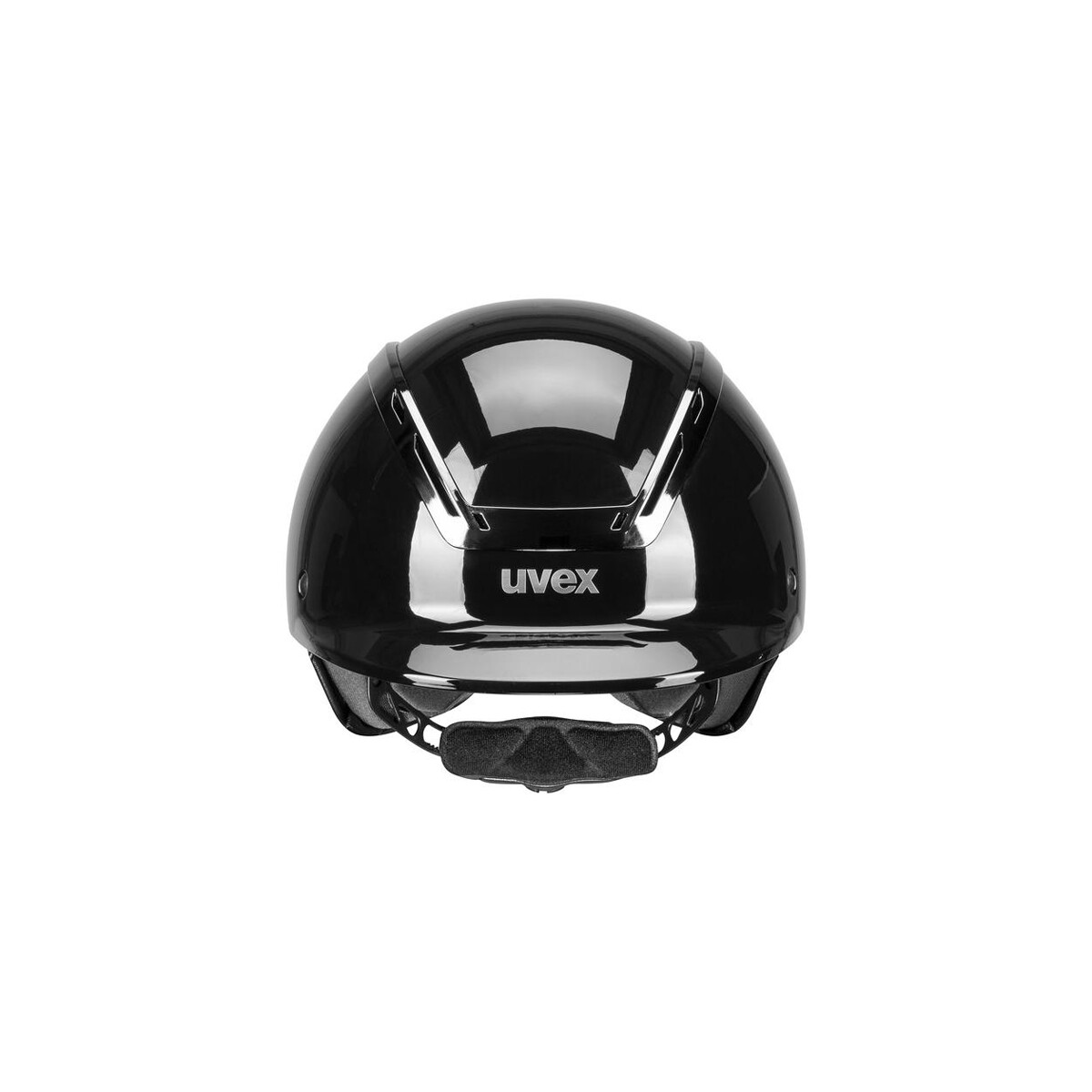 Uvex Reithelm Exxeed Shiny Chrome