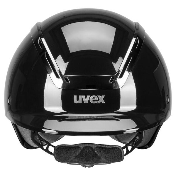 Uvex Reithelm Exxeed Shiny Chrome