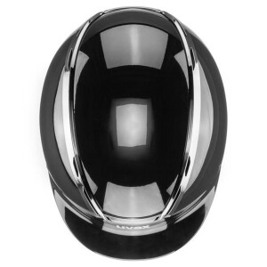 Uvex Reithelm Exxeed Shiny Chrome