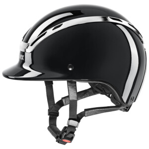 Uvex Reithelm Exxeed Shiny Chrome