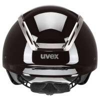 Uvex Reithelm Exxeed Shiny Chrome