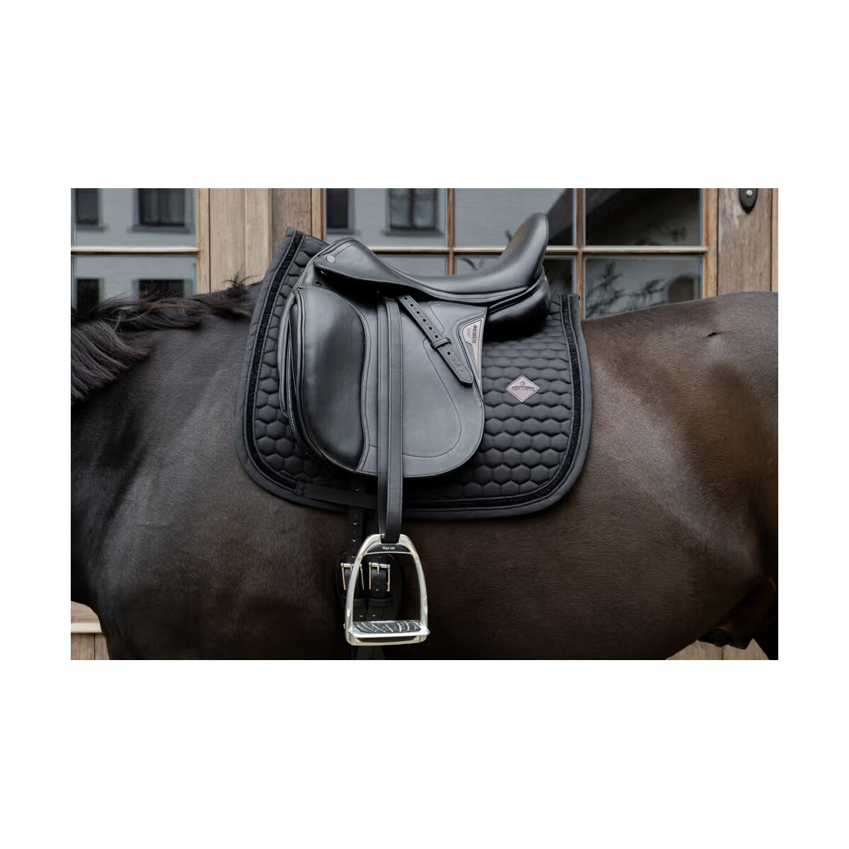 Kentucky Glitter Band Schabracke Dressur Schwarz