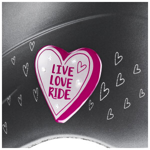 Uvex Kinder-Reithelm Onyxx Glamour black-pink