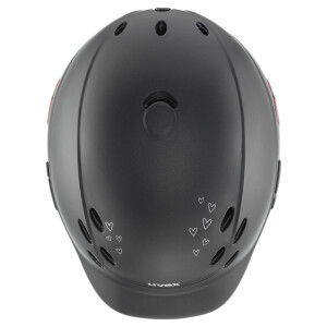 Uvex Kinder-Reithelm Onyxx Glamour black-pink