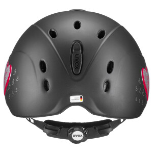 Uvex Kinder-Reithelm Onyxx Glamour black-pink
