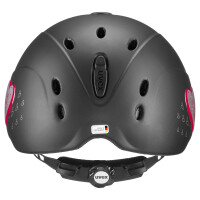 Uvex Kinder-Reithelm Onyxx Glamour black-pink